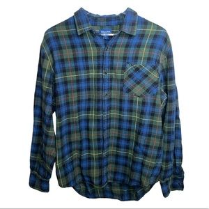 Men’s Arizona Plaid Flannel button down Shirt